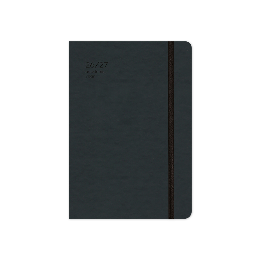Adbook - Ακαδημαϊκό Ημερολόγιο Handy, Ημερήσιο 2026-2027 14x21cm, Black HM-9234-19