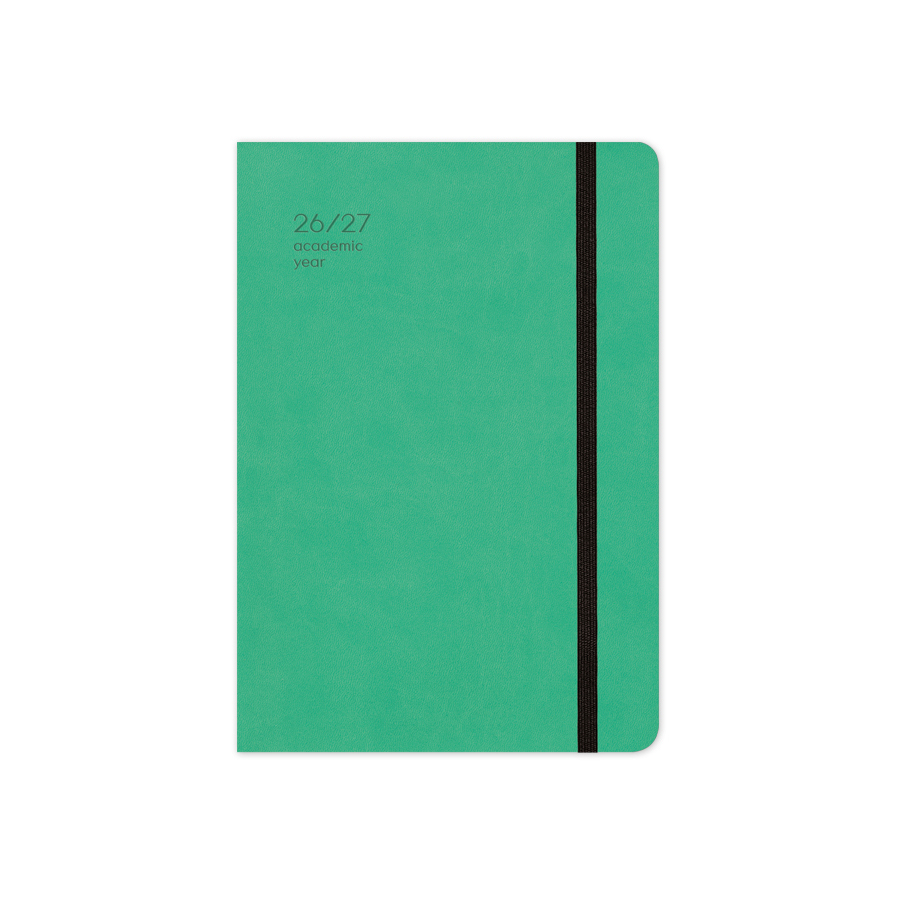 Adbook - Ακαδημαϊκό Ημερολόγιο Handy, Ημερήσιο 2026-2027 14x21cm, Turquoise HM-9234