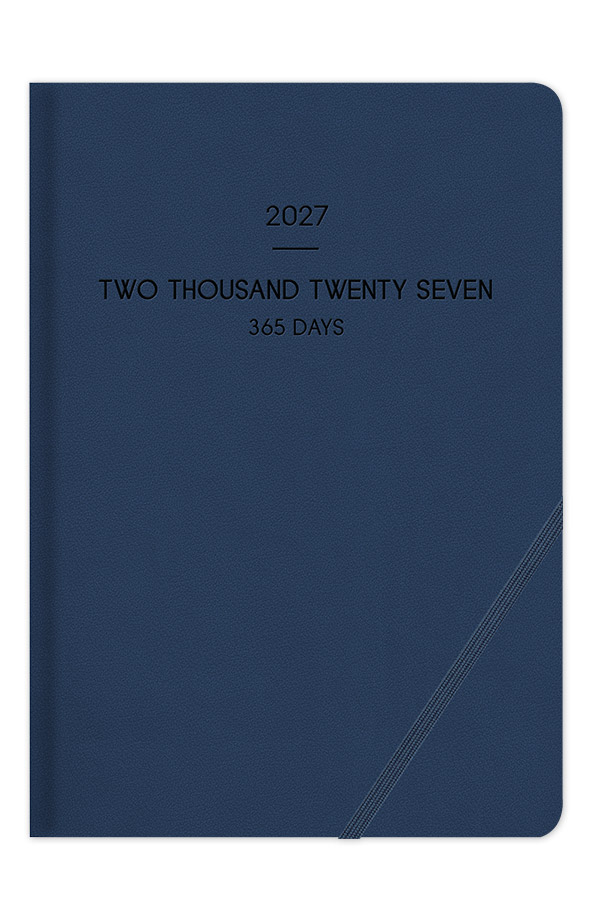 Adbook - Ημερήσιο Ημερολόγιο Lieve 2027, Blue 14x21 HM-9504-20