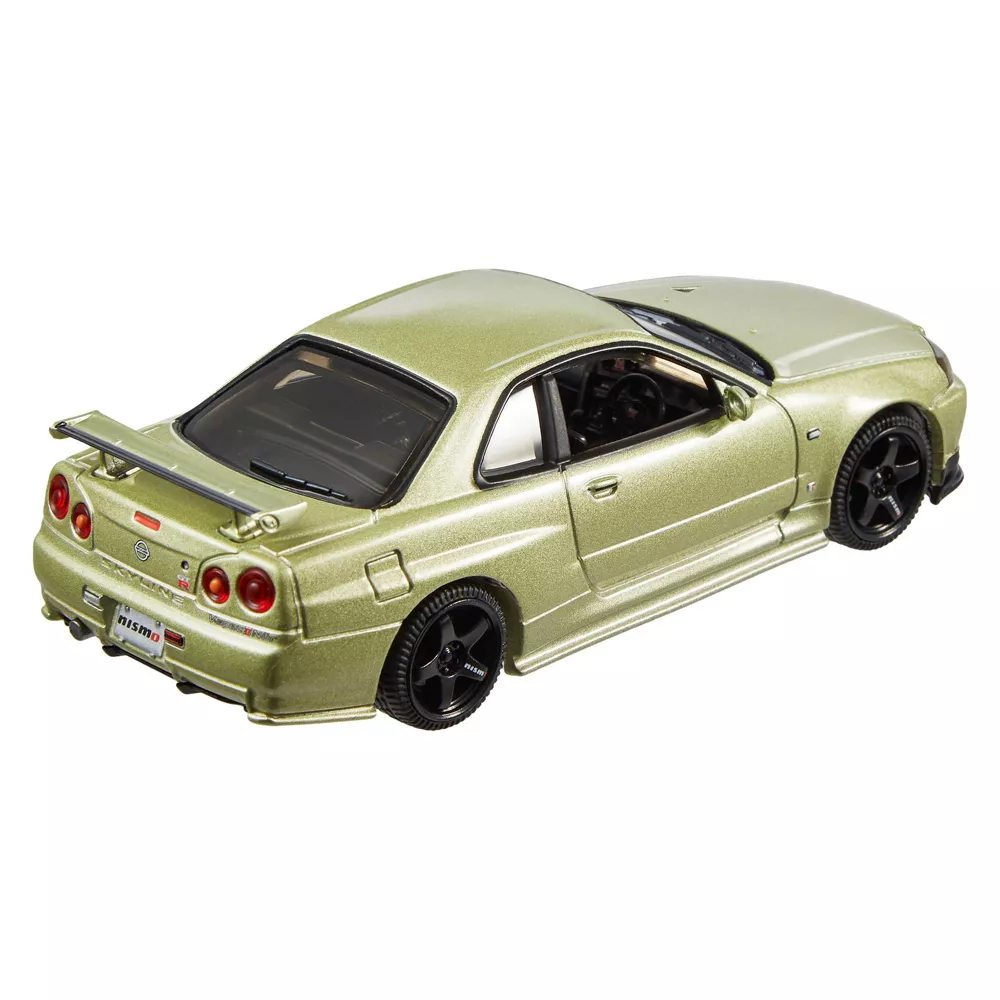 Mattel Hot Wheels Premium - Nissan Skyline GT-R (BNR34) V Spec II Nur With NISMO Parts HMD47 (HMD41)