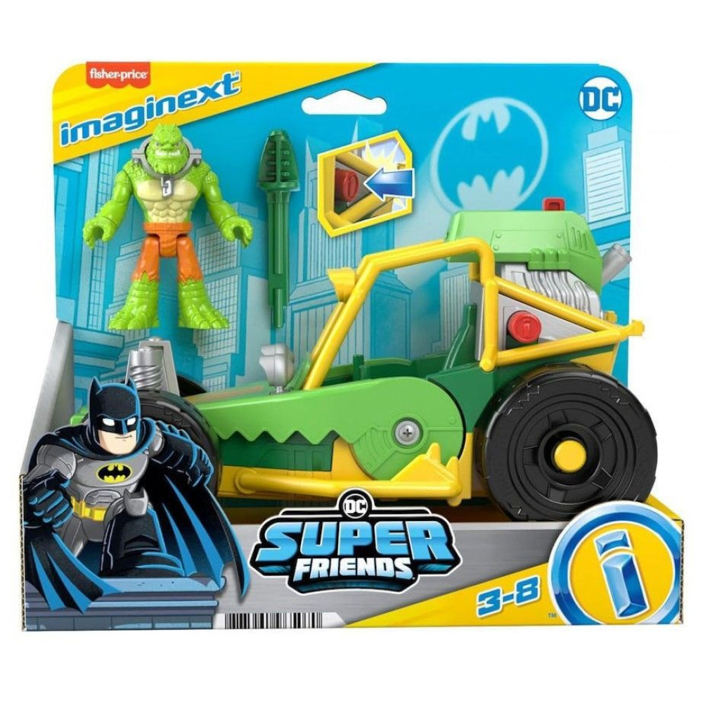 Fisher Price - Imaginext, DC Super Friends, Killer Croc Buggy HML05 (M5649)