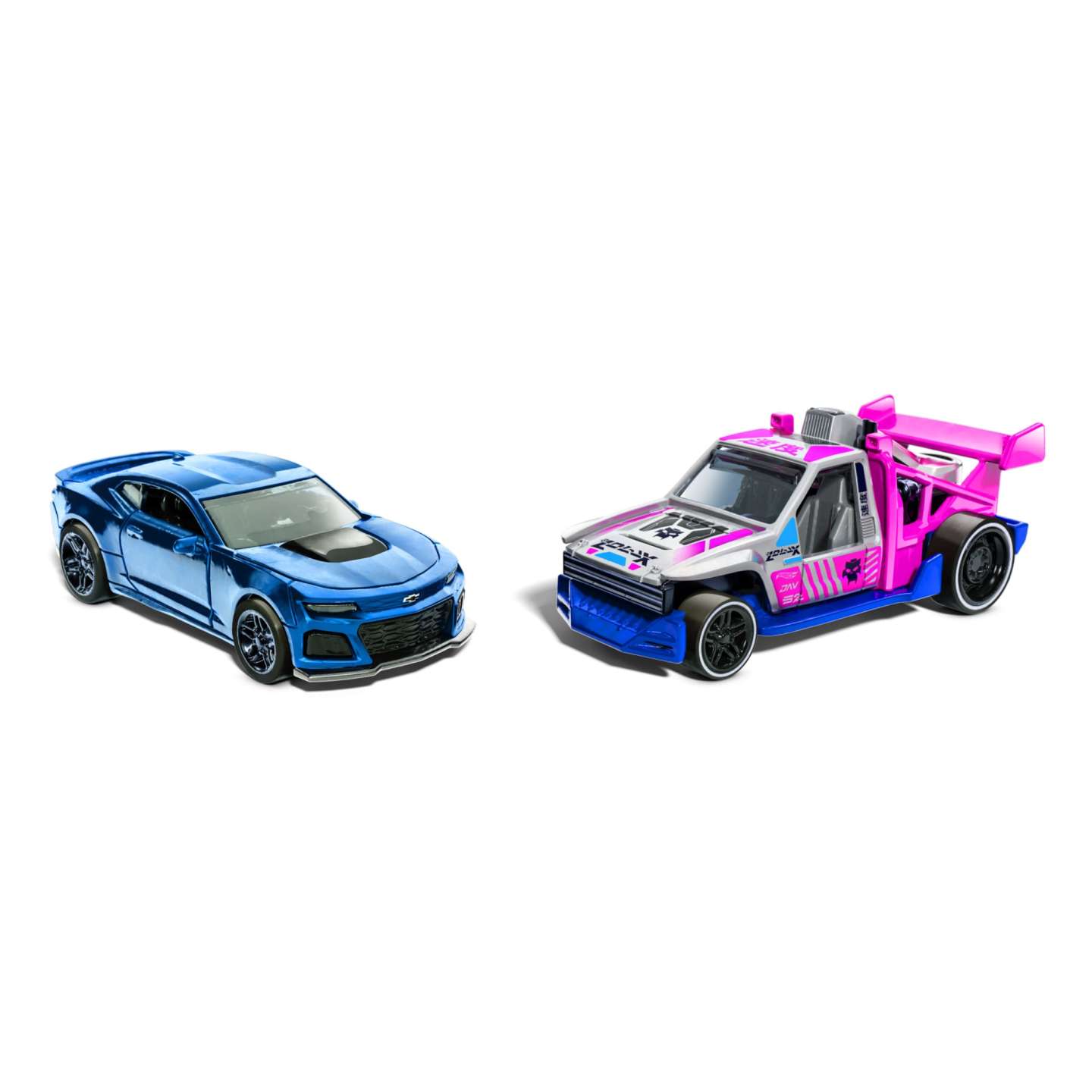 Mattel Hot Wheels - Pull-Back Speeders Σετ Με 2 Αυτοκινητάκια, 2022 Camaro ZL1 & Lolux HPR95 (HPR91)