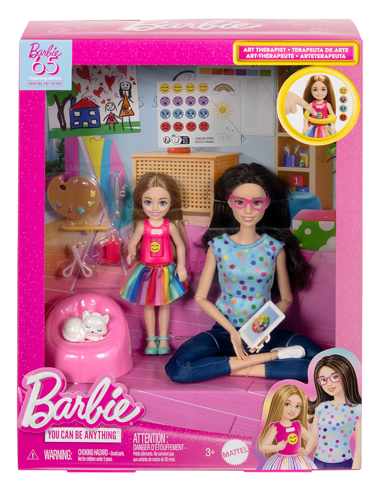 Mattel Barbie - You Can Be Anything, Barbie Kαι Chelsea Δασκάλα Καλλιτεχνικών HRG48