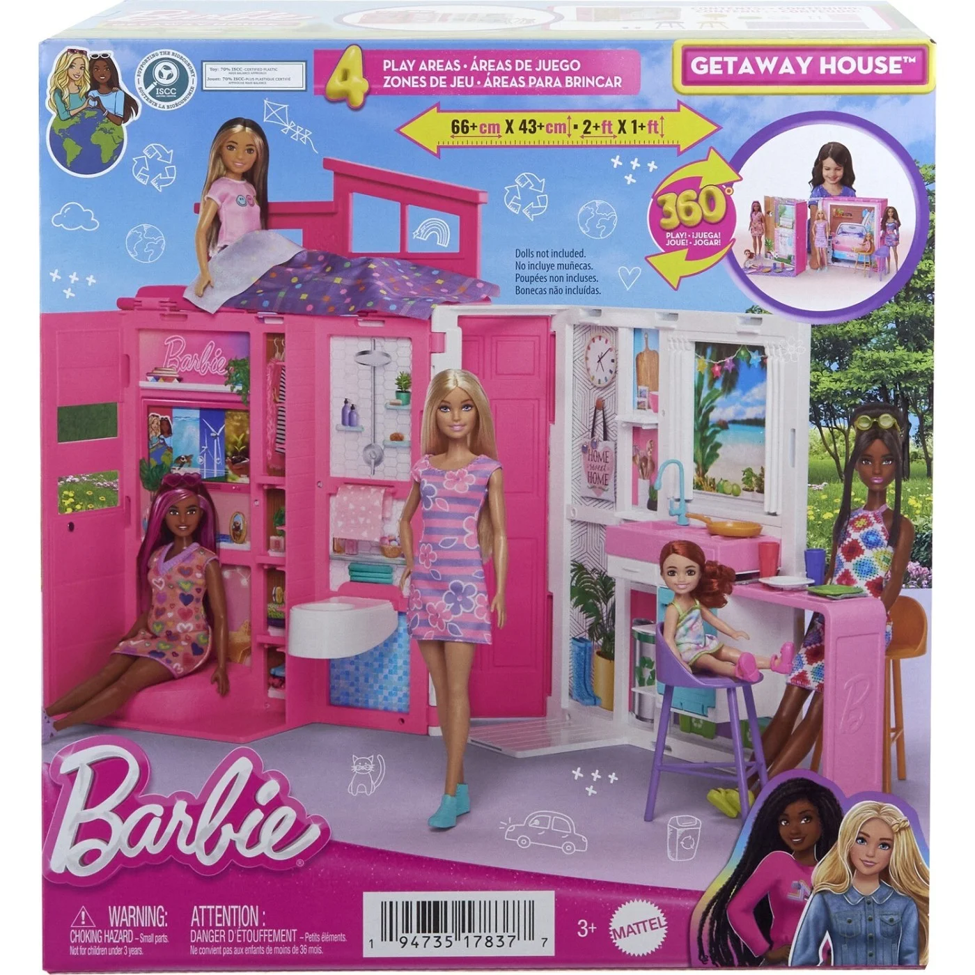 Mattel Barbie - Getaway Σπιτάκι - Βαλιτσάκι HRJ76