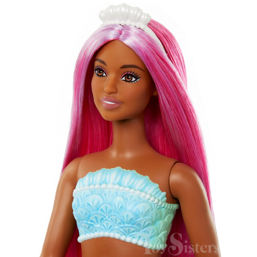 Mattel Barbie - Dreamtopia Barbie ,  Mermaid Doll Orange HRR04 (HRR02)