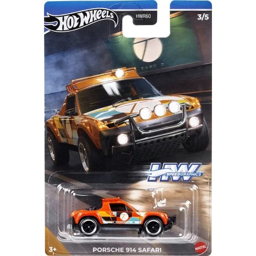 Mattel Hot Wheels - HW Speed Graphics, Porsche 914 Safari (3/5) HRT06 (HWR60)