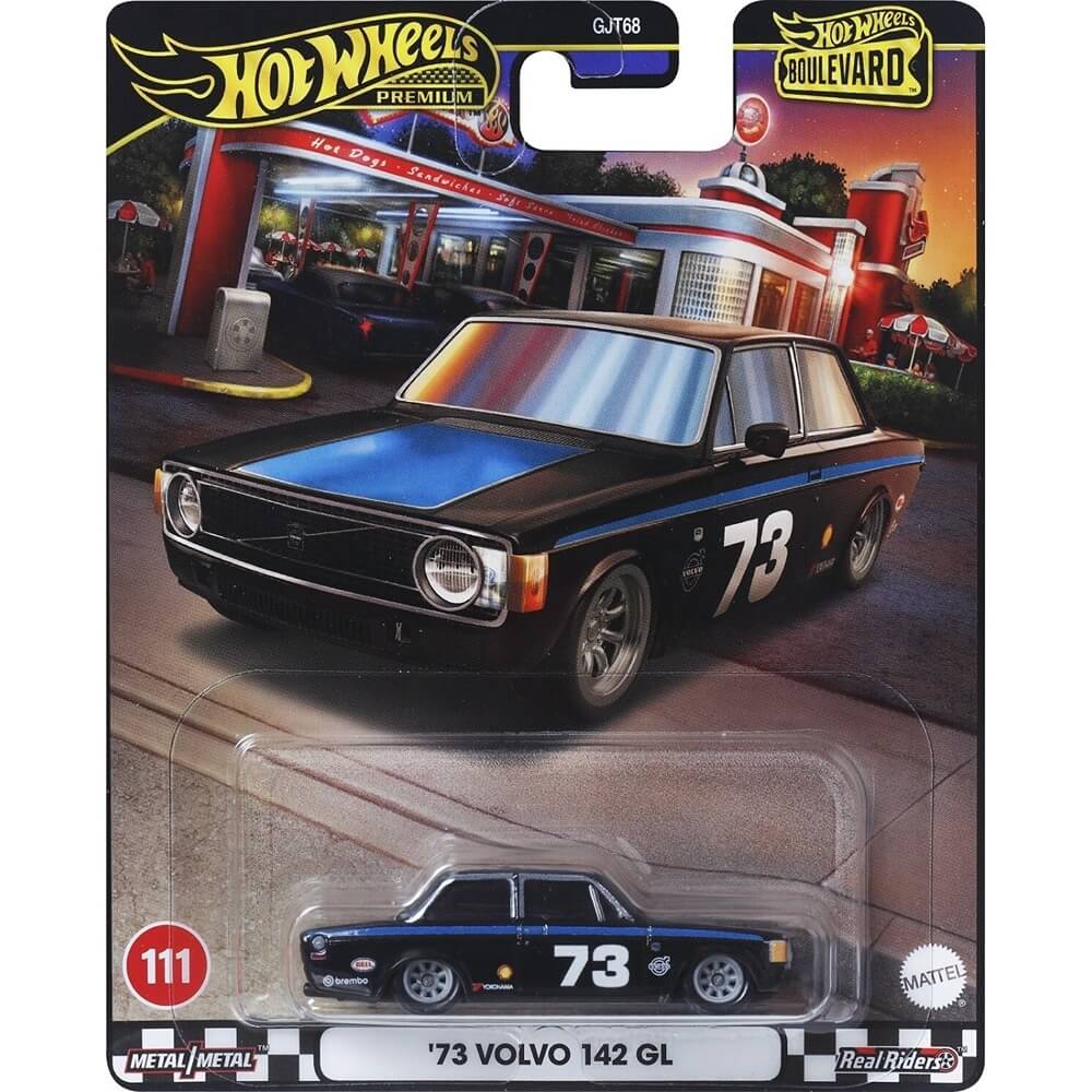 Mattel Hot Wheels - Αυτοκινητάκι Premium Boulevard, '73 Volvo 142 GL No111 HRT79 (GJT68) Mattel Hot Wheels - Αυτοκινητάκι Premium Boulevard, '73 Volvo 142 GL No111 HRT79 (GJT68)