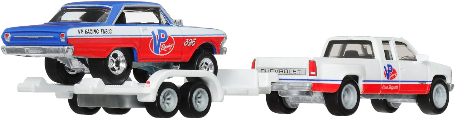 Mattel Hot Wheels - Νταλίκα Με Αυτοκινητάκι, '63 Chevy Nova/'88 Chevy Silverado 3500 HRV42 (FLF56) Mattel Hot Wheels - Νταλίκα Με Αυτοκινητάκι, '63 Chevy Nova/'88 Chevy Silverado 3500 HRV42 (FLF56)