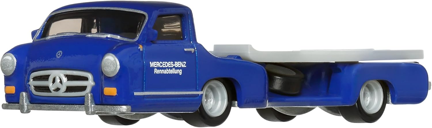 Mattel Hot Wheels - Νταλίκα Με Αυτοκινητάκι, Mercedes-Benz 300 SL & '55 Mercedes Benz Blaues Wunder HRV48 (FLF56) Mattel Hot Wheels - Νταλίκα Με Αυτοκινητάκι, Mercedes-Benz 300 SL & '55 Mercedes Benz Blaues Wunder HRV48 (FLF56)