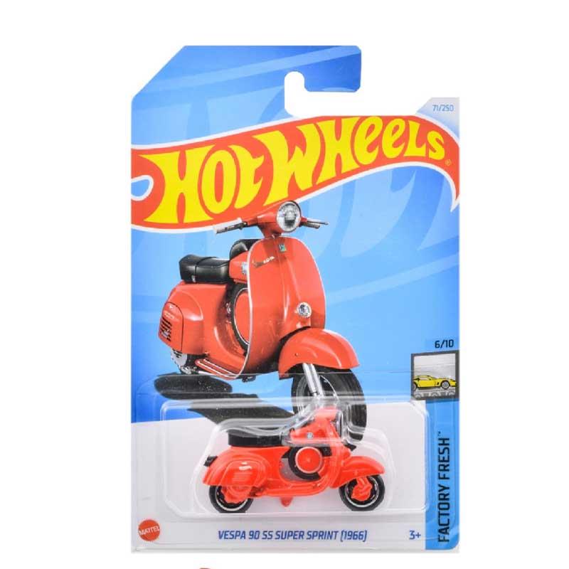 Mattel Hot Wheels - Αυτοκινητάκι Factory Fresh, Vespa 90 SS Super Sprint 1996 (6/10) HRY52 (5785)