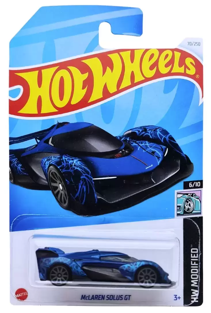 Mattel Hot Wheels - Αυτοκινητάκι HW Modified, McLaren Solus GT (6/10) HTB68 (5785)