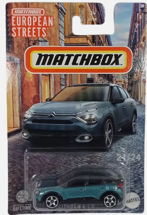 Mattel Matchbox - Citroen e-C4 Vehicle 1/64 HVV42 (HVV05)