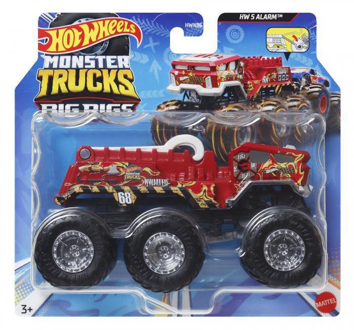 Mattel Hot Wheels - Monster Trucks, Big Rigs – Alarm Vehicle HWN94 (HWN86)