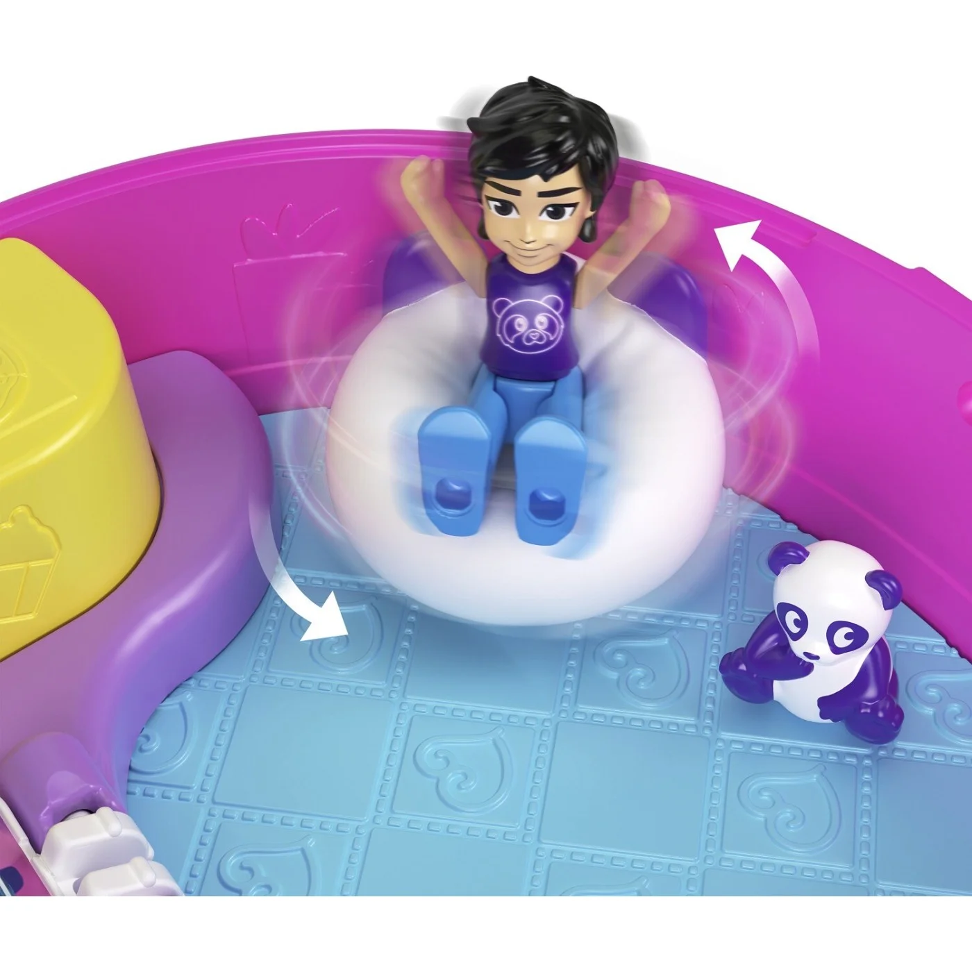 Mattel Polly Pocket - Bubble Tea Panda Compact HWN95 (FRY35)