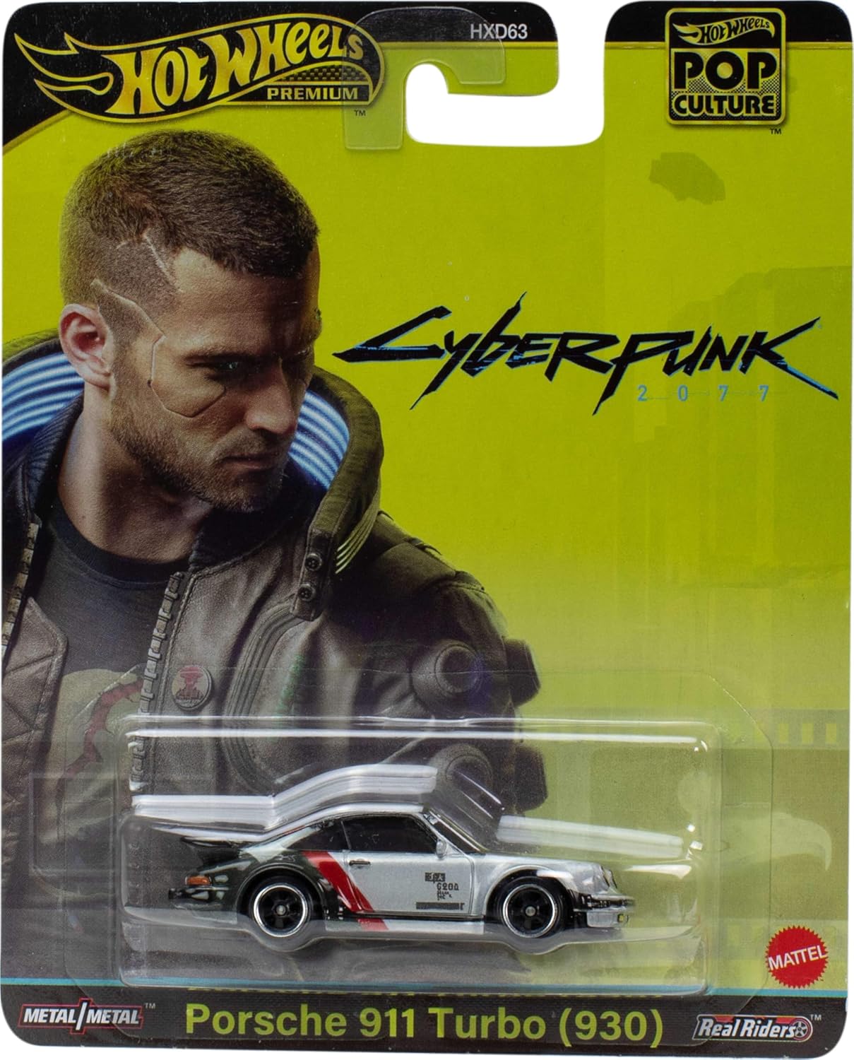 Mattel Hot Wheels - Συλλεκτικό Αυτοκινητάκι - Porsche 911 Turbo (930) HXD95 (HXD63)