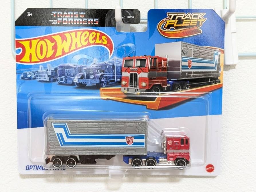 Mattel Hot Wheels - Αυτοκινητάκι Track Fleet Optimus Prime HXH02 (HYT56)