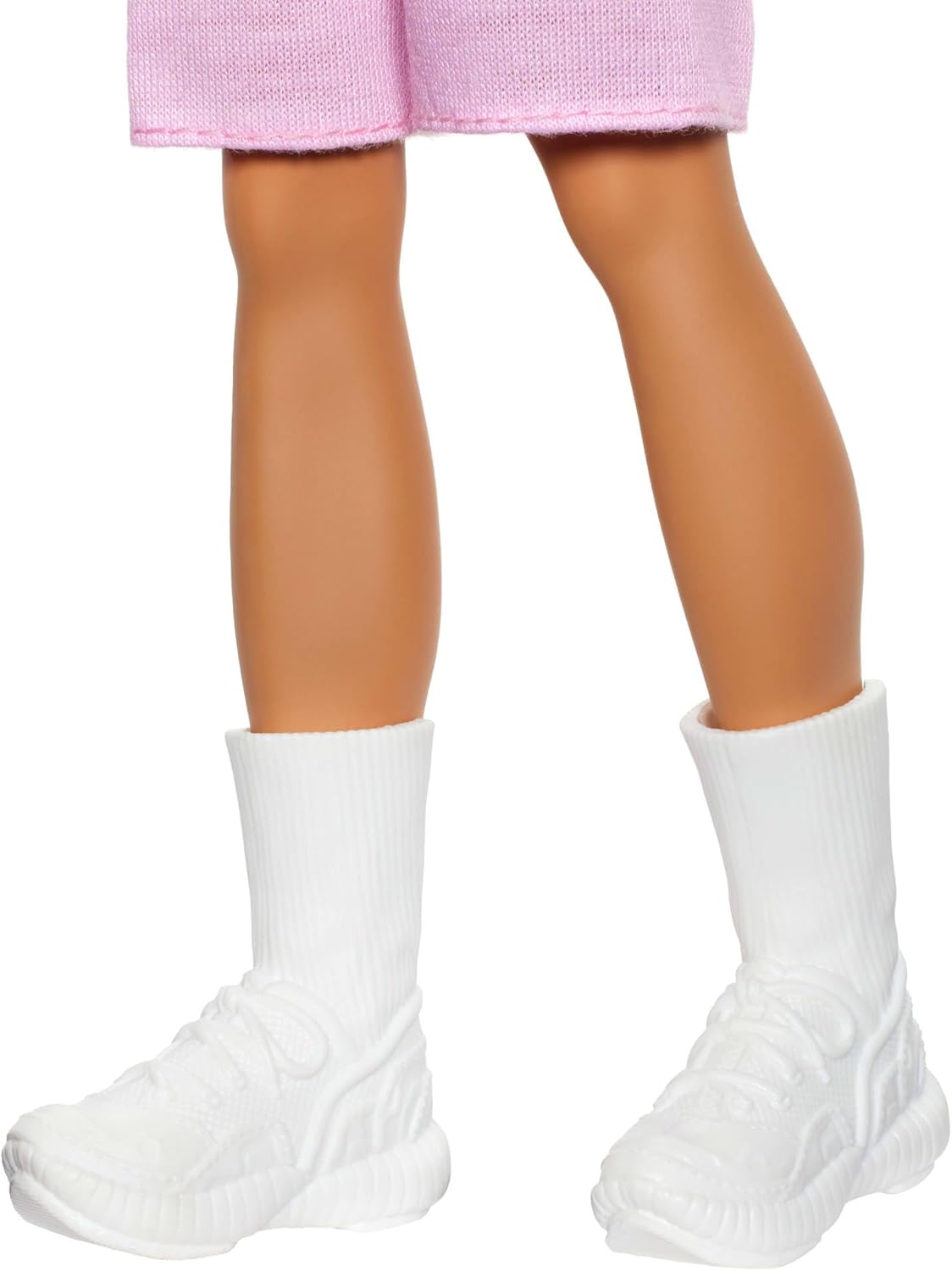 Mattel - Barbie Fashionistas, No.241 with Blonde Hair Wearing Red And White Striped Polo Shirt With Pink Shorts, White Crew Socks And Sneakers HYV01 (DWK44)