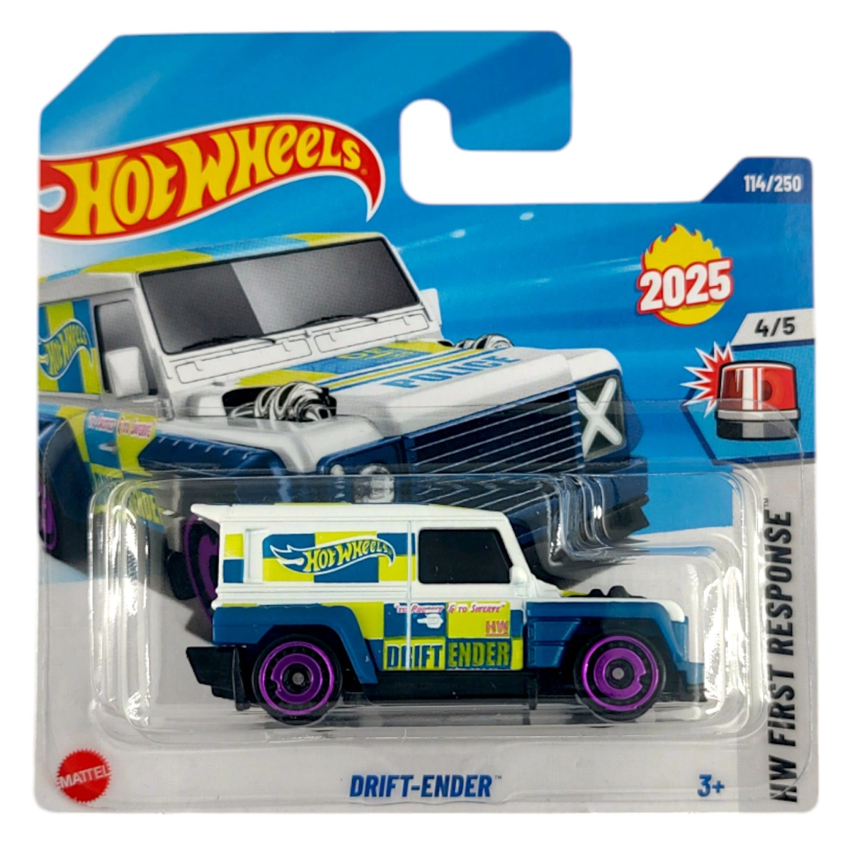 Mattel Hot Wheels - Αυτοκινητάκι HW First Response, Drift Ender (4/5) HYW27 (5785)