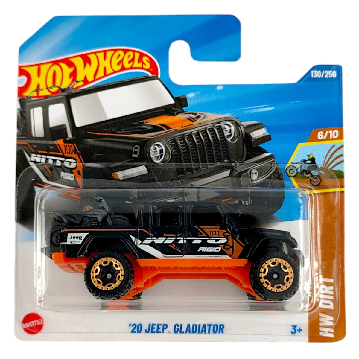 Mattel Hot Wheels - Αυτοκινητάκι HW Dirt, 20 Jeep Gladiator (6/10) HYY71 (5785) Mattel Hot Wheels - Αυτοκινητάκι HW Dirt, 20 Jeep Gladiator (6/10) HYY71 (5785)