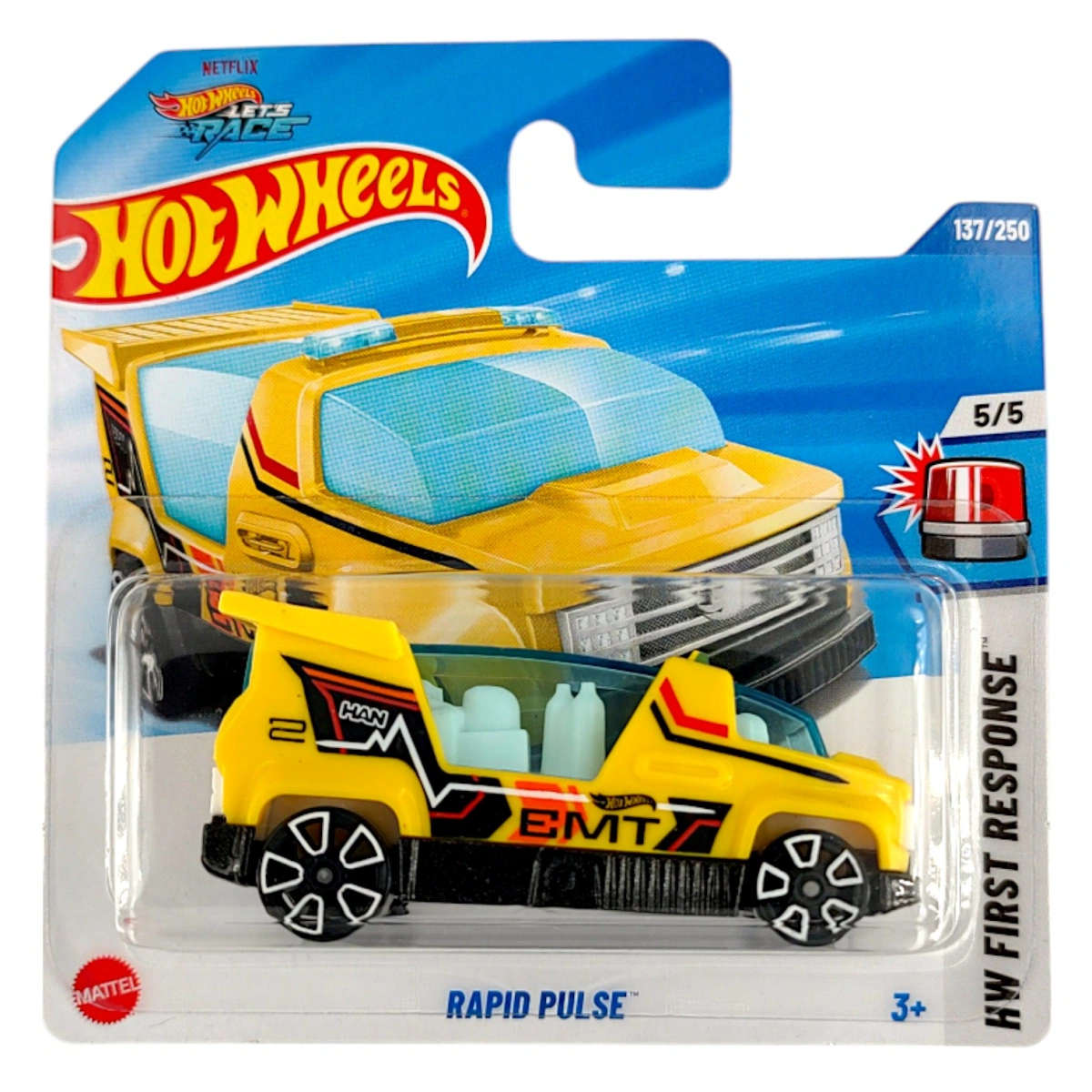 Mattel Hot Wheels - Αυτοκινητάκι HW First Response, Rapid Pulse (5/5) HYY76 (5785)