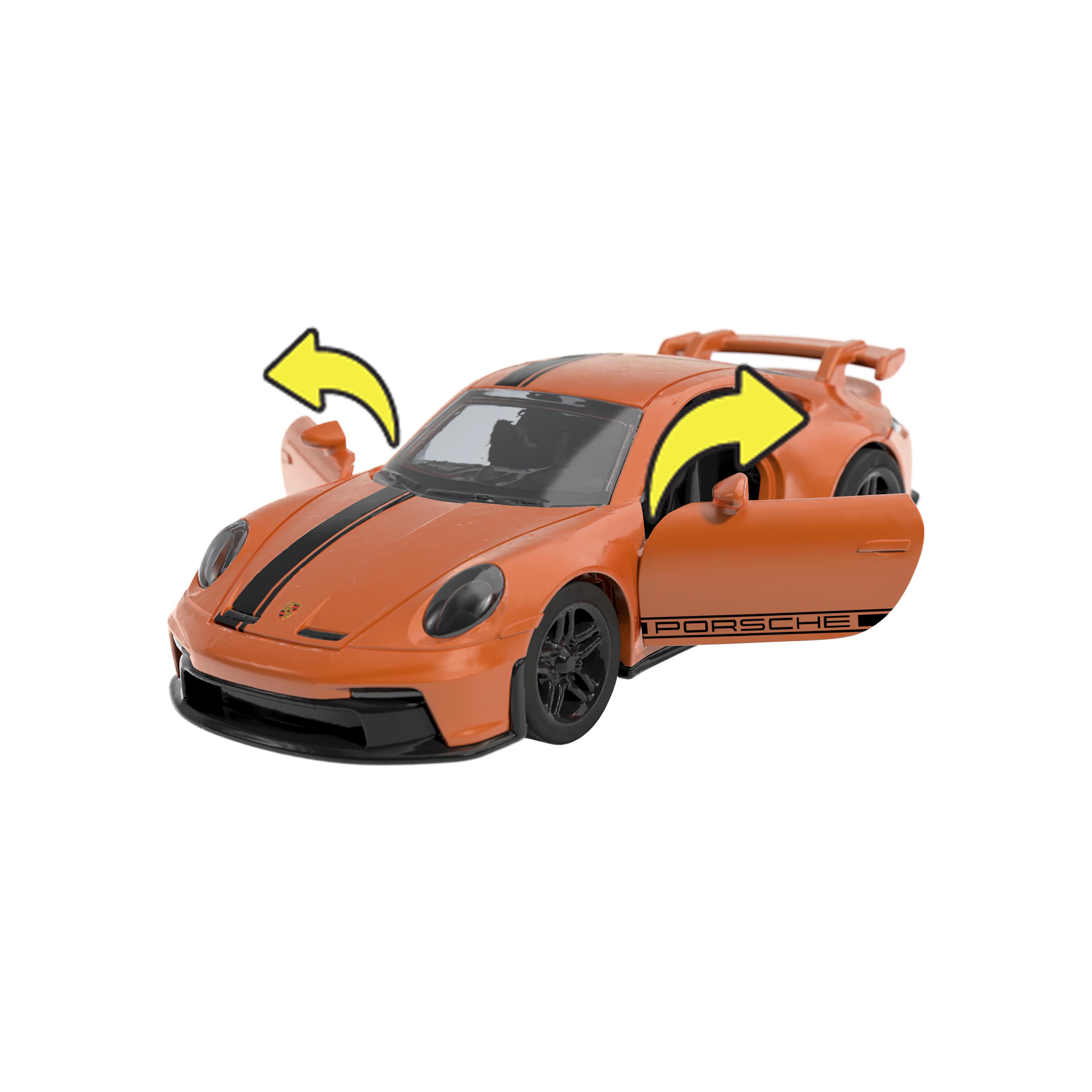 Mattel Hot Wheels - Pull-Back Speeders, Porsche 911 GT3 HPR79 (HPR70/HPT04)