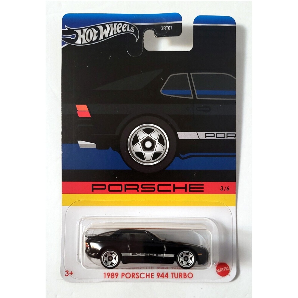 Mattel Hot Wheels - Porsche Series, 1989 Porsche 944 Turbo (3/6) HRW58 (GRT01)