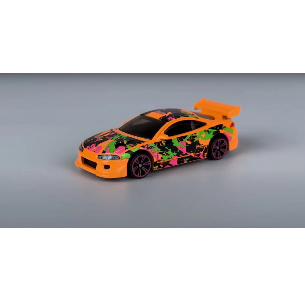 Mattel Hot Wheels - Αυτοκινητάκι Neon Speeders, ΄95 Mitsubishi Eclipse (5/8) HRW71 (HLH72)