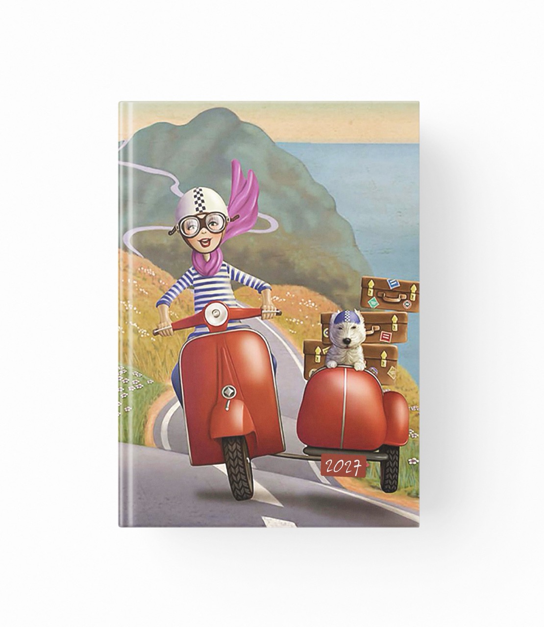 Υδρόγειος - Ημερήσιο Ημερολόγιο Hydro@rt 2027, Vespa 10x14 0374