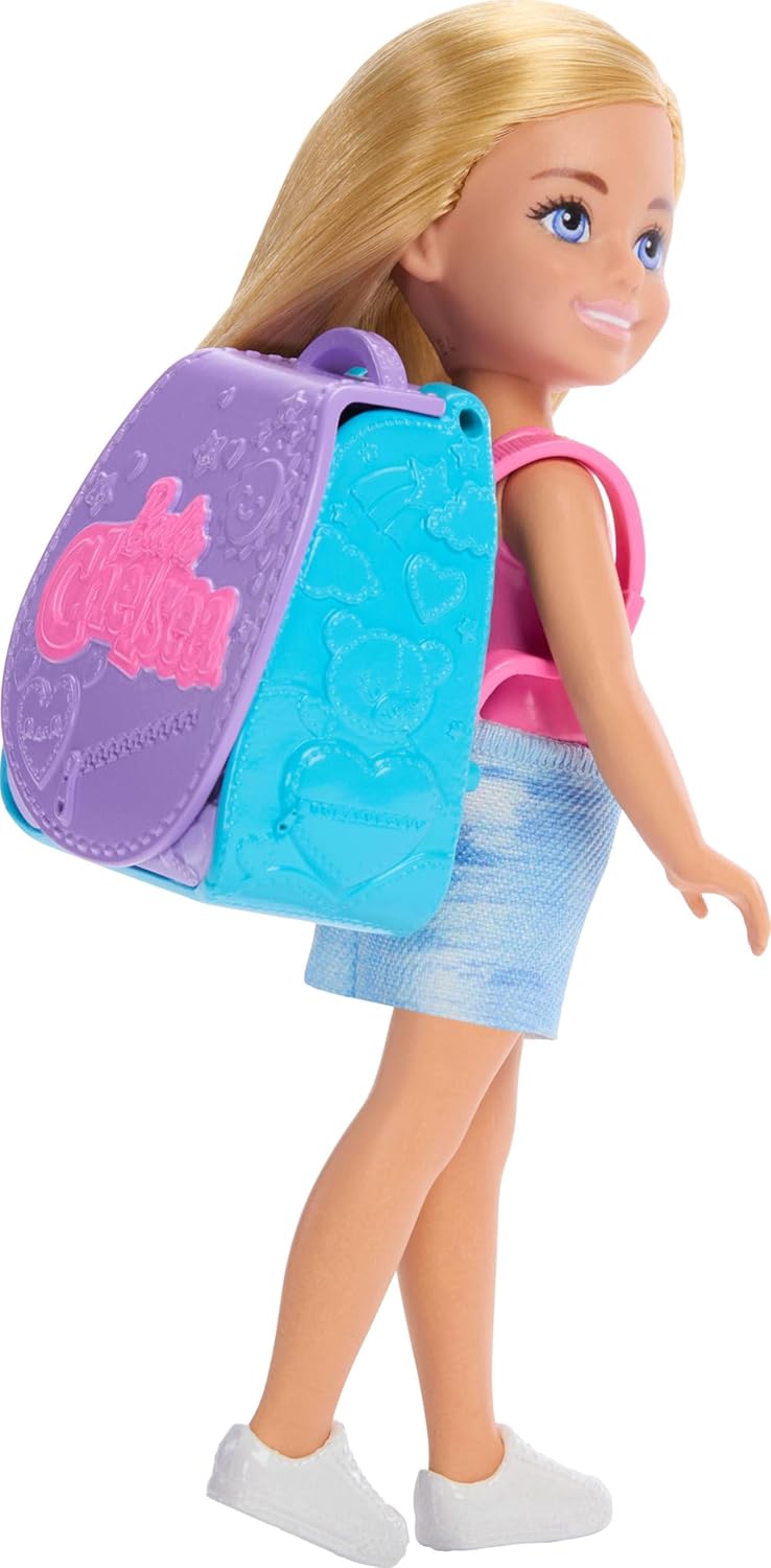 Mattel Barbie - Family & Friends Cupcake Baking Backpack Chelsea Με Σακίδιο JBF46