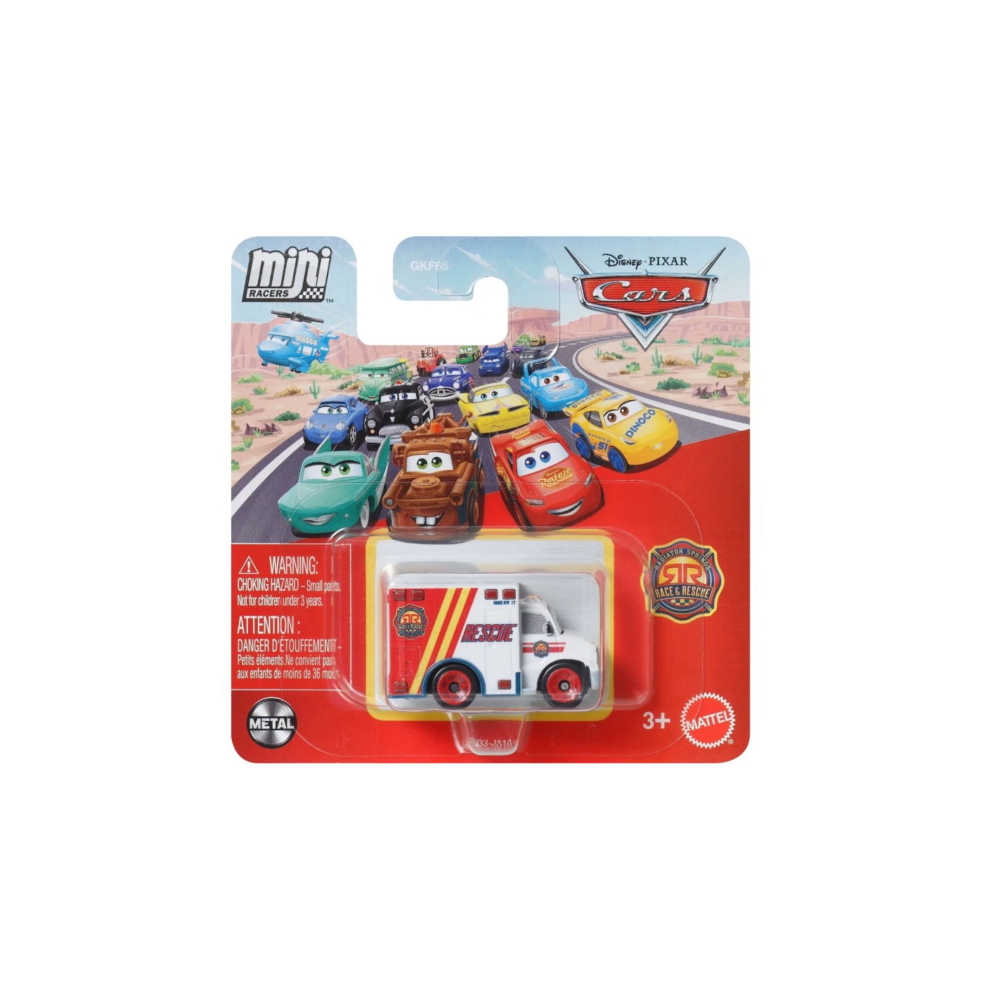 Mattel Cars - Mini Racers, Morgan Martins JBH33 (GKF65)