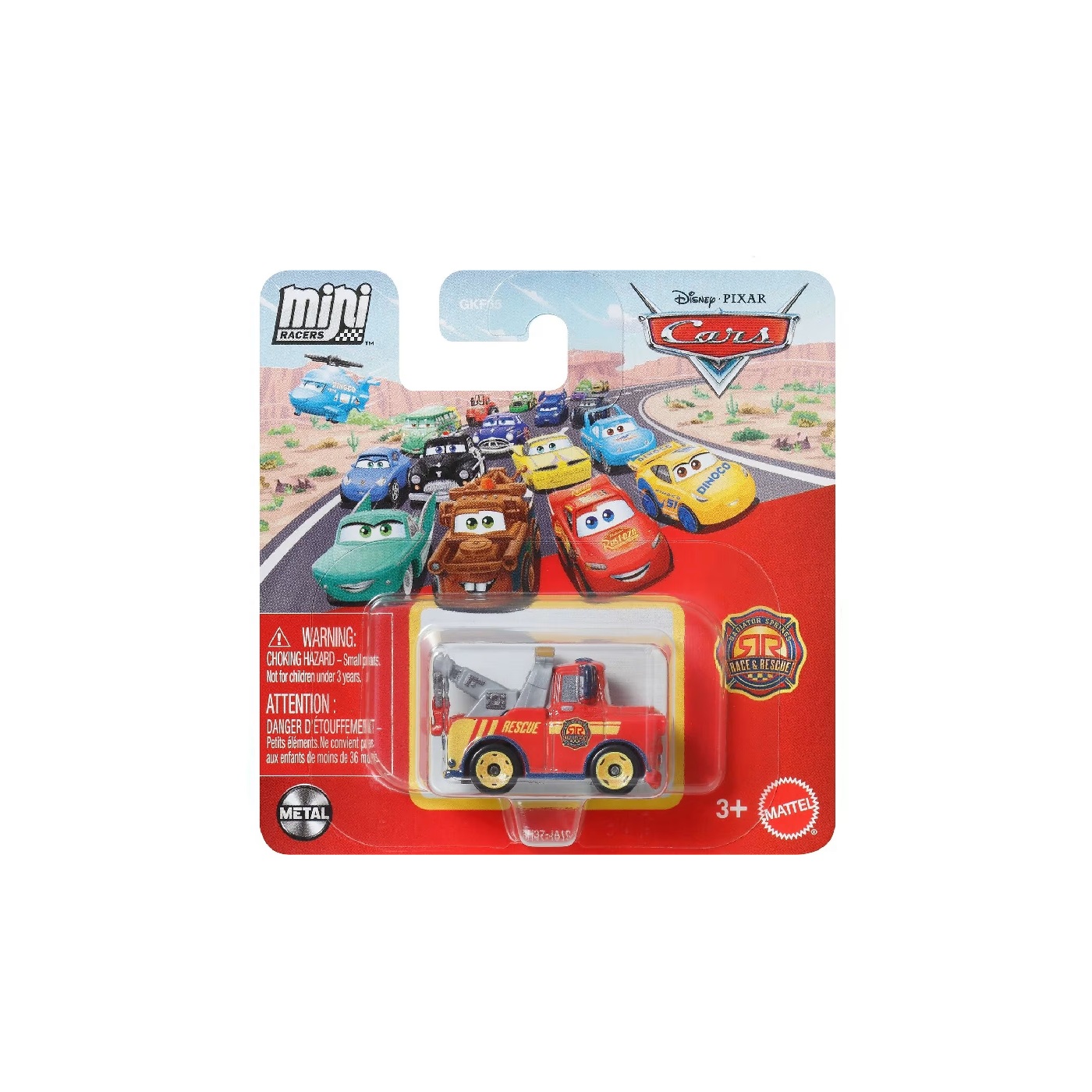 Mattel Cars - Mini Racers, Mater JBH37 (GKF65)