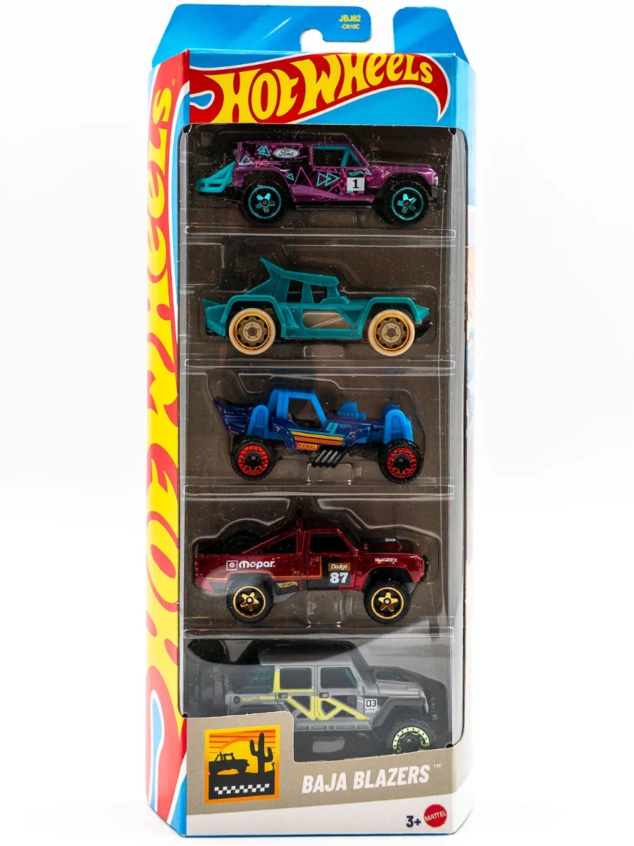 Mattel Hot Wheels – Αυτοκινητάκια 1:64 Σετ Των 5, Baja Blazers JBJ82 (01806) Mattel Hot Wheels – Αυτοκινητάκια 1:64 Σετ Των 5, Baja Blazers JBJ82 (01806)
