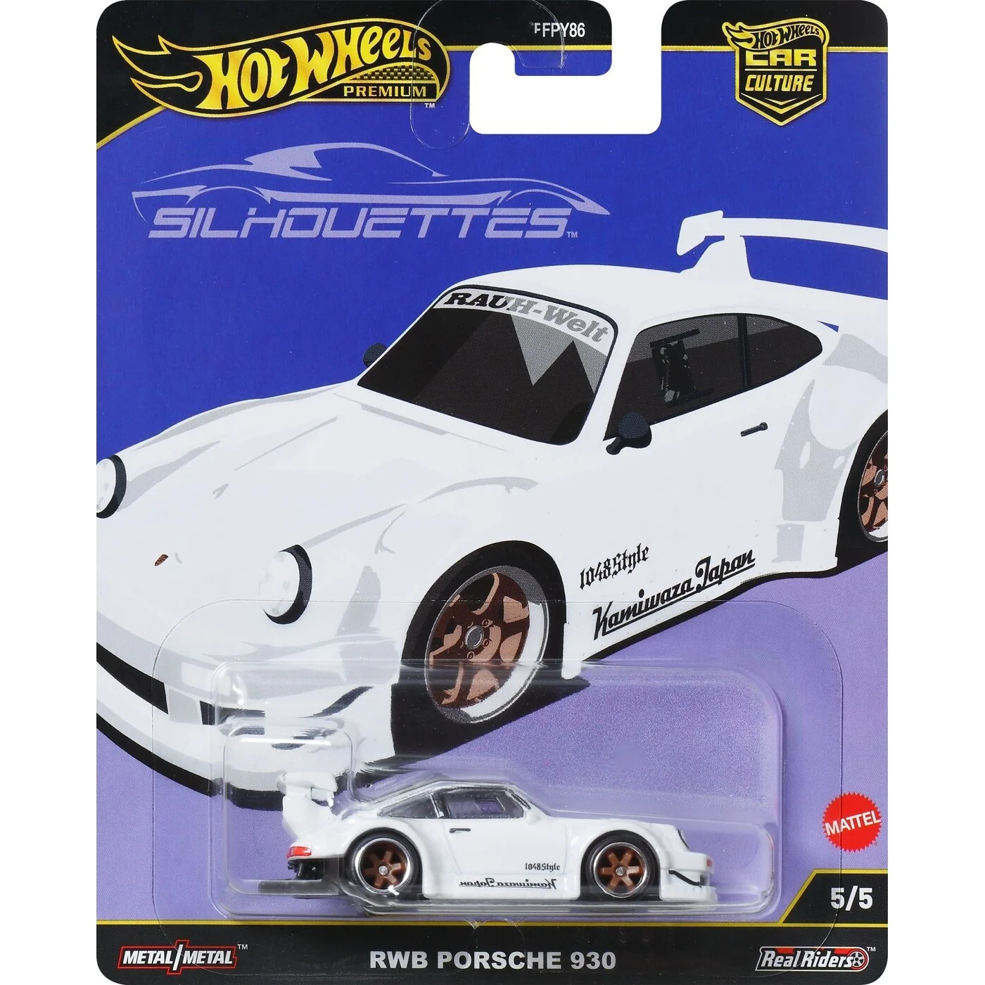 Mattel Hot Wheels – Car Culture Series, Rwb Porsche 930 (5/5) JBK58 (FPY86)