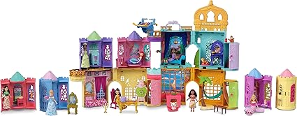 Mattel Disney Princess - Πύργος Έκπληξη Μικρή Κούκλα Και Αξεσουάρ JBL39 