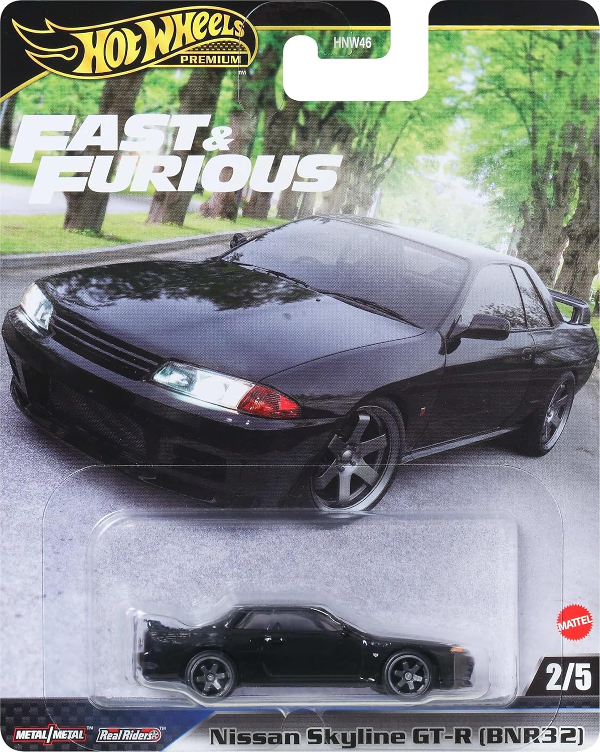 Mattel Hot Wheels - Fast And Furious, Nissan Skyline GT-R (BNR32) 2/5 JBL97 (HNW46) Mattel Hot Wheels - Fast And Furious, Nissan Skyline GT-R (BNR32) 2/5 JBL97 (HNW46)