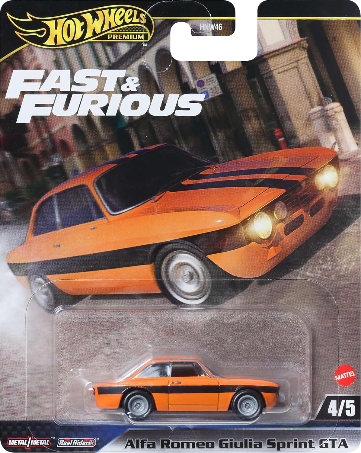 Mattel Hot Wheels - Fast And Furious, Alfa Romeo Giulia Sprint GTA 4/5 JBM04 (HNW46) Mattel Hot Wheels - Fast And Furious, Alfa Romeo Giulia Sprint GTA 4/5 JBM04 (HNW46)