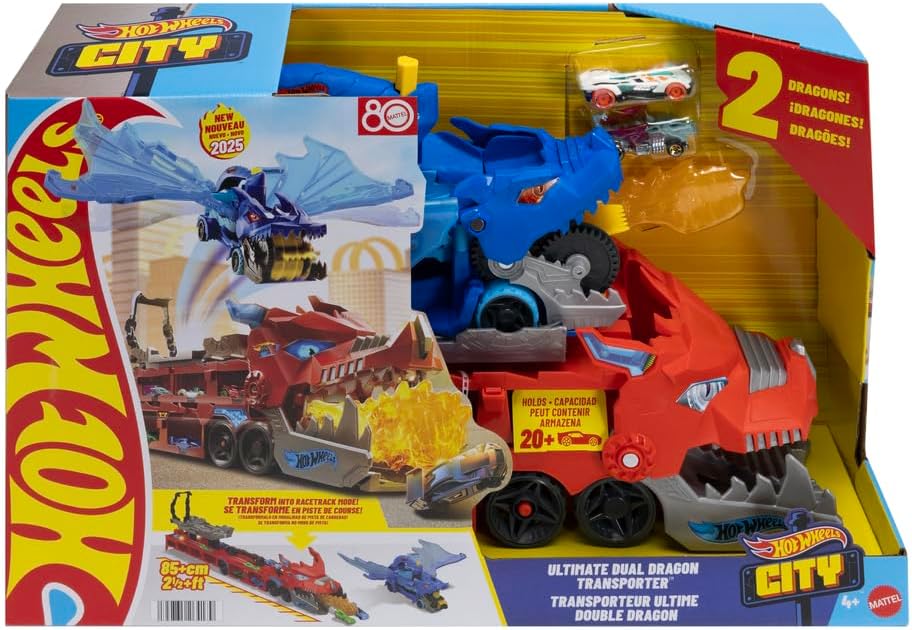 Mattel - Hot Wheels City, Ultimate Dual Dragon JBM72