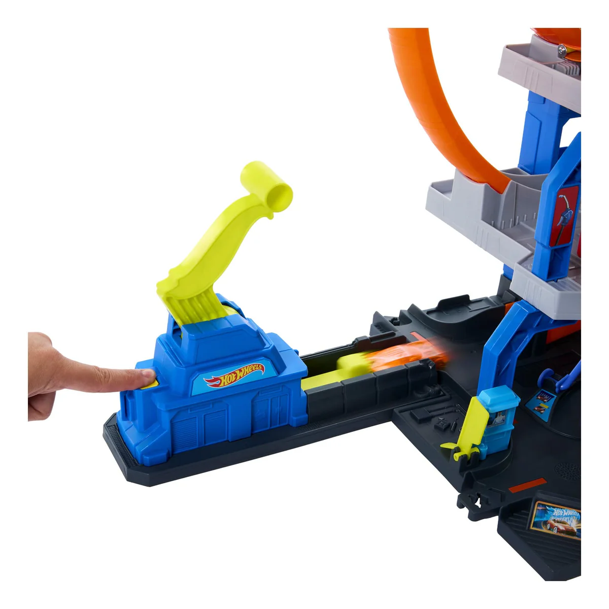 Mattel Hot Wheels - City, Mega Loop Garage JBM74