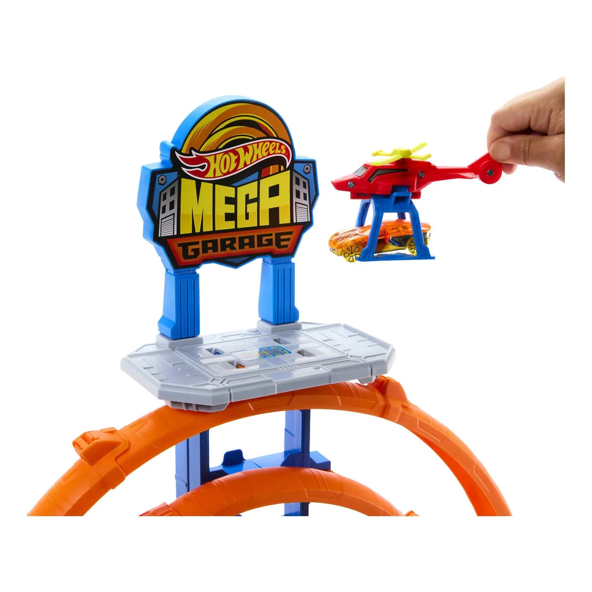 Mattel Hot Wheels - City, Mega Loop Garage JBM74