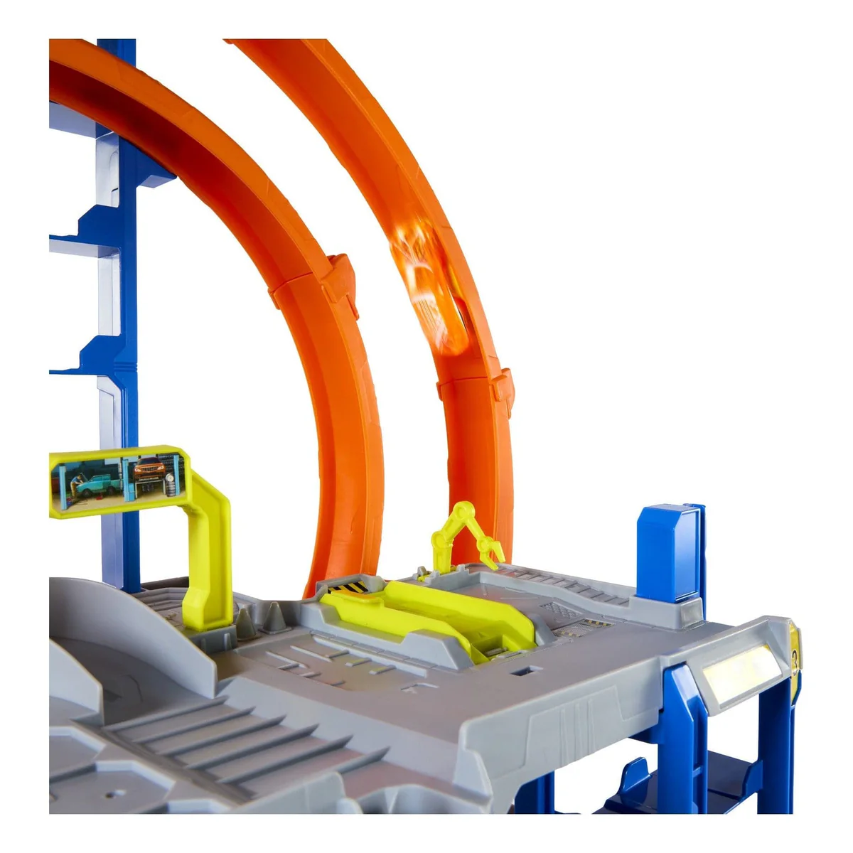 Mattel Hot Wheels - City, Mega Loop Garage JBM74