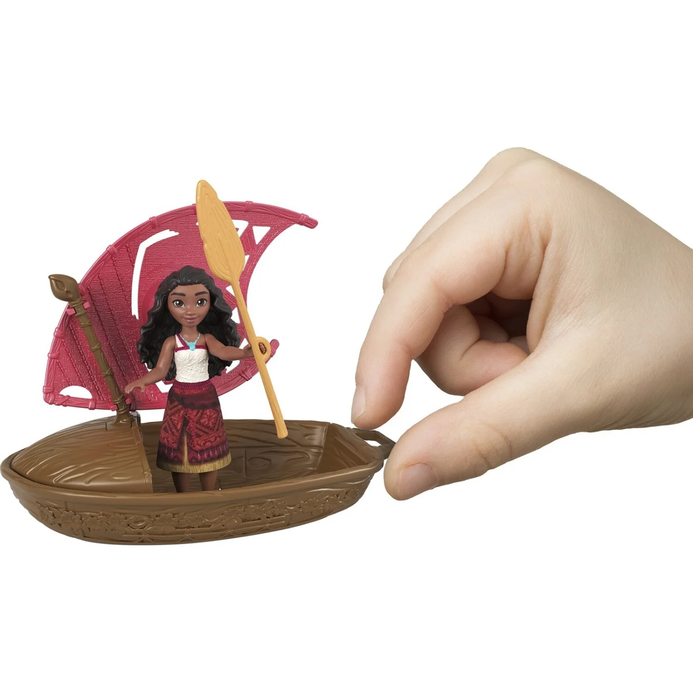 Mattel Disney Princess - Κούκλα Βαϊάνα Mini Με Καράβι JBT78 Mattel Disney Princess - Κούκλα Βαϊάνα Mini Με Καράβι JBT78