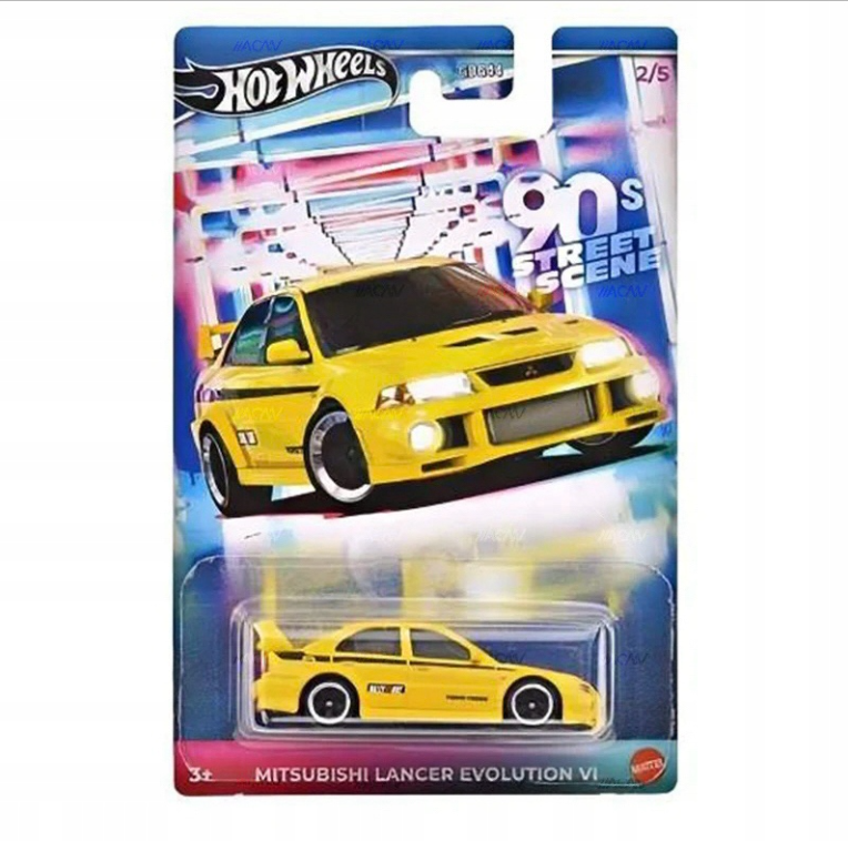 Mattel Hot Wheels - Αυτοκινητάκι 90s Street Scene, Mitsubishi Lancer Evolution VI (2/5) JCB58 (JDY83) Mattel Hot Wheels - Αυτοκινητάκι 90s Street Scene, Mitsubishi Lancer Evolution VI (2/5) JCB58 (JDY83)