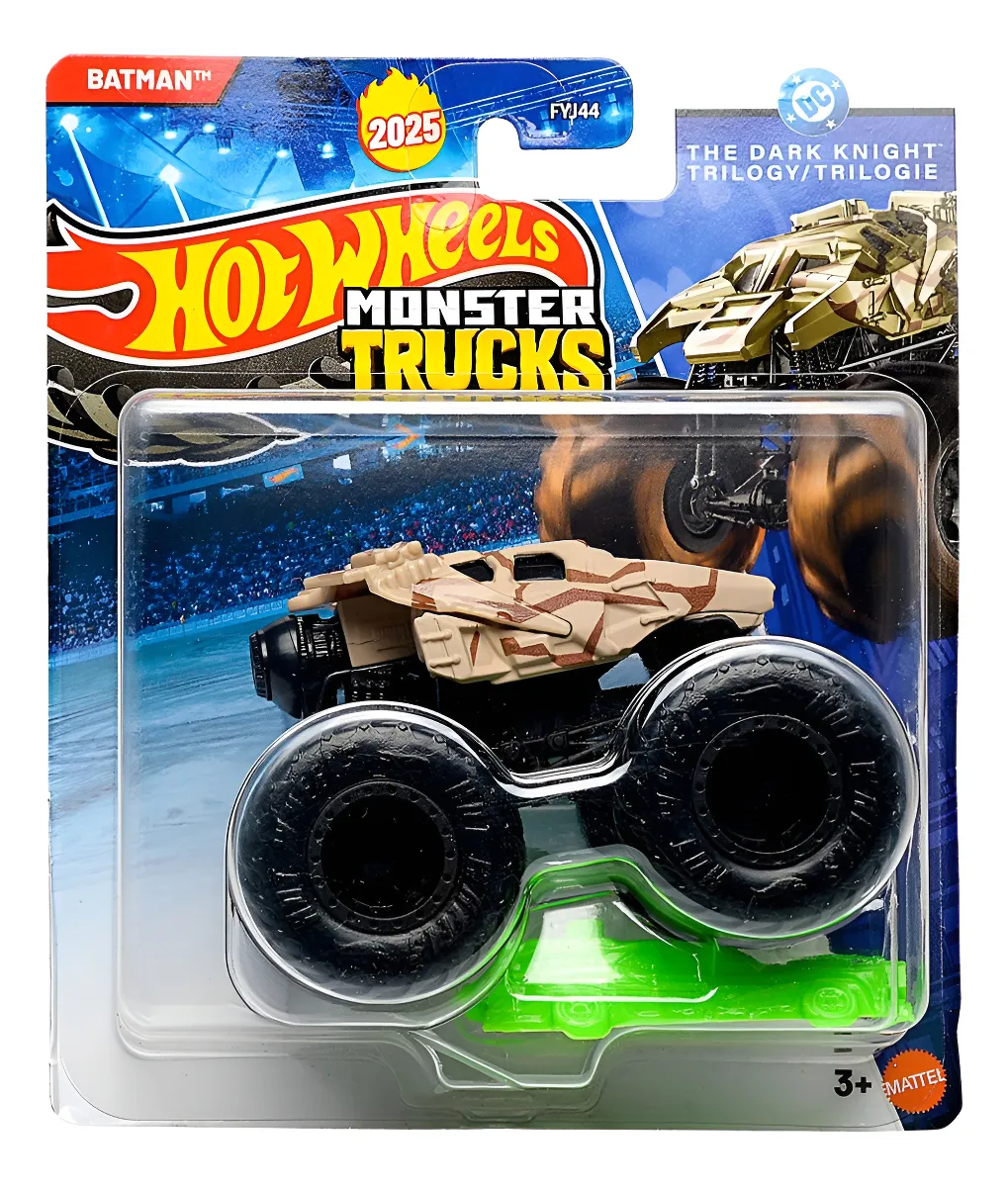 Mattel Hot Wheels - Monster Trucks, Batman, The Dark Knight JCF06 (FYJ44)