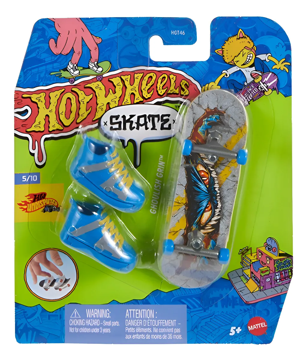 Mattel - Hot Wheels Skate, HW Undisputed, Ghoulish Grin (5/10) JCF71 (HGT46)