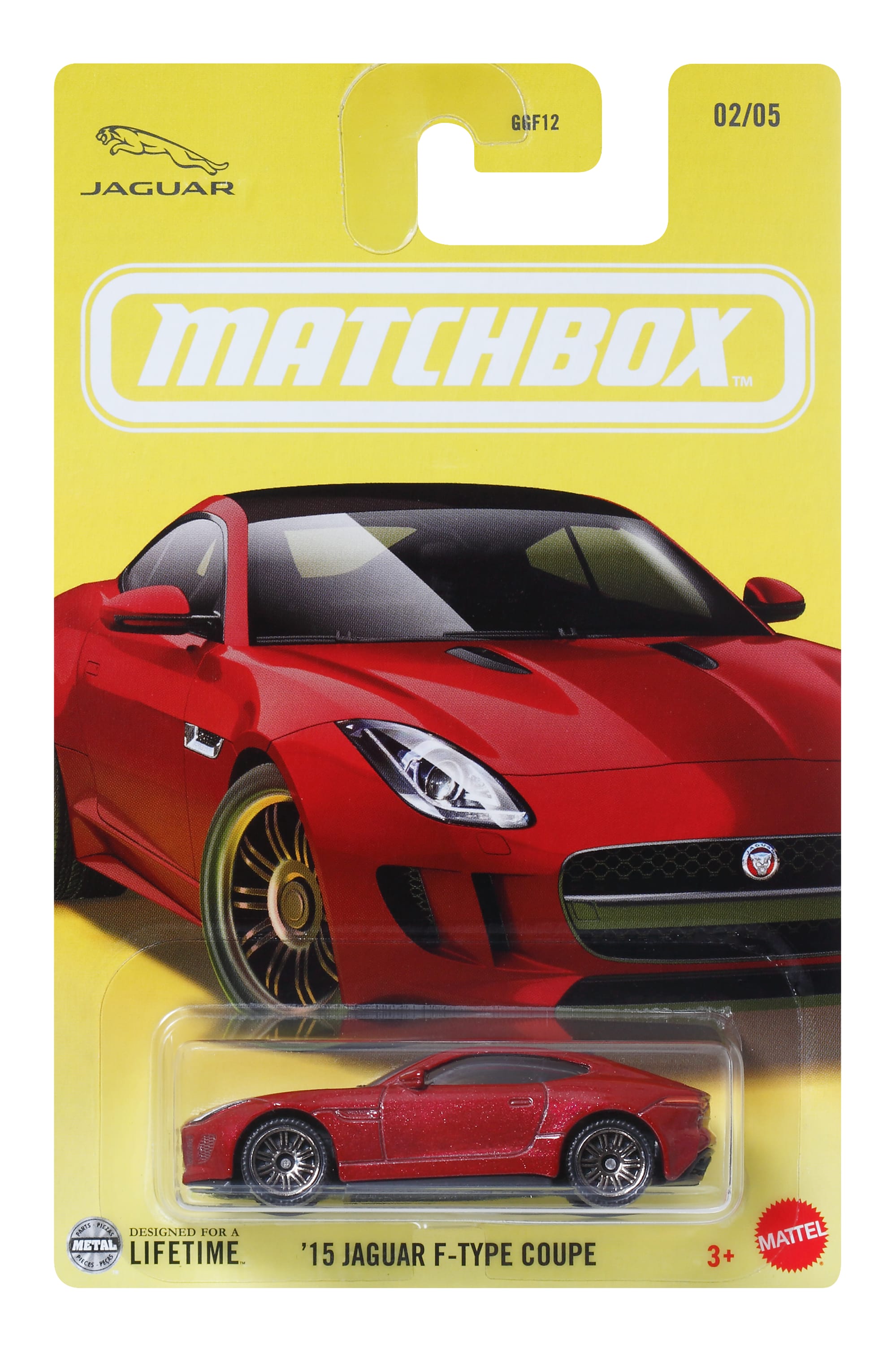 Mattel Matchbox - ’15 Jaguar F-Type Coupe 2/5 JCG52 (GGF12) Mattel Matchbox - ’15 Jaguar F-Type Coupe 2/5 JCG52 (GGF12)