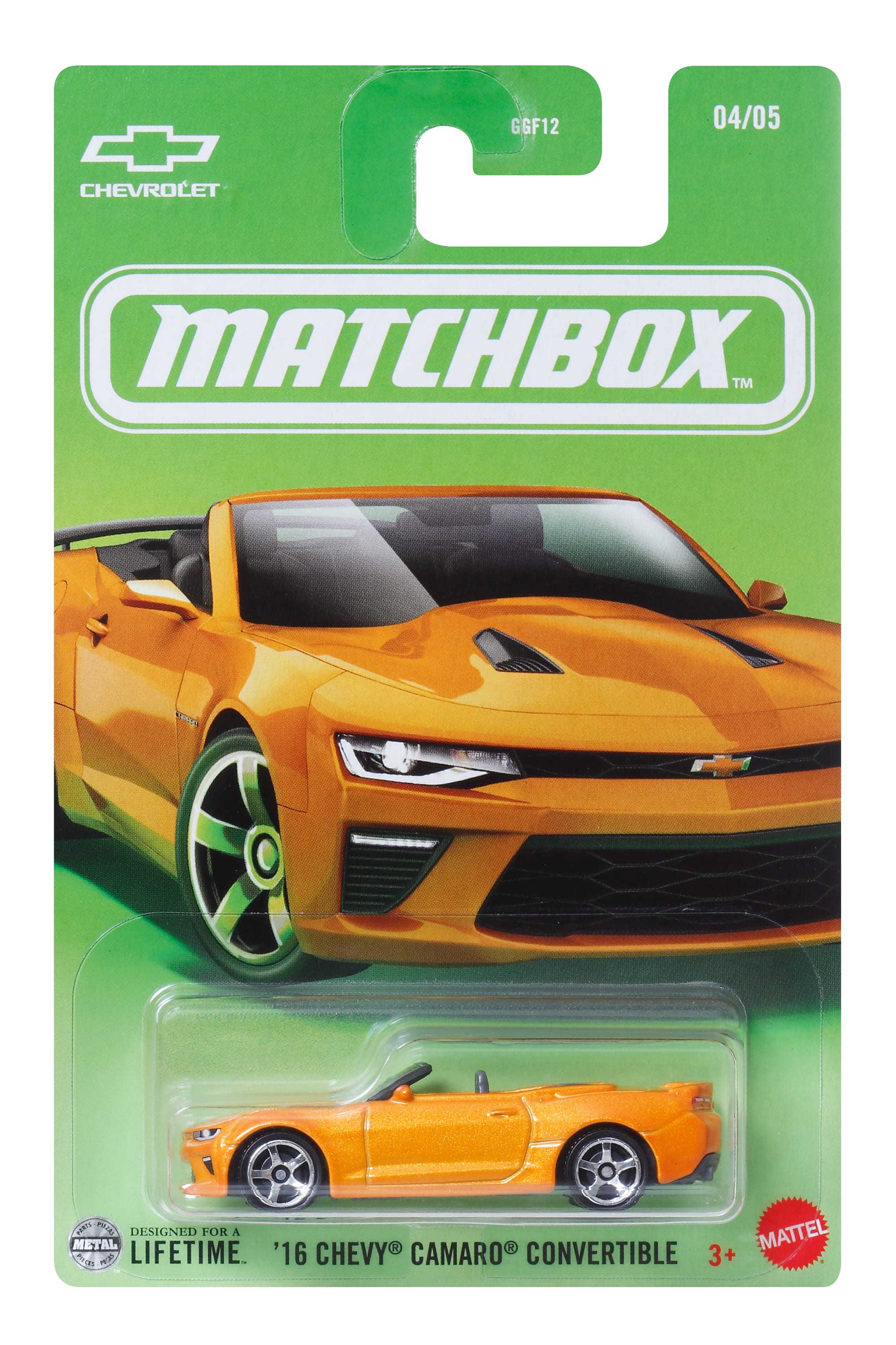 Mattel Matchbox - ΄16 Chevy Camaro Convertible 4/5 JCG55 (GGF12) Mattel Matchbox - ΄16 Chevy Camaro Convertible 4/5 JCG55 (GGF12)