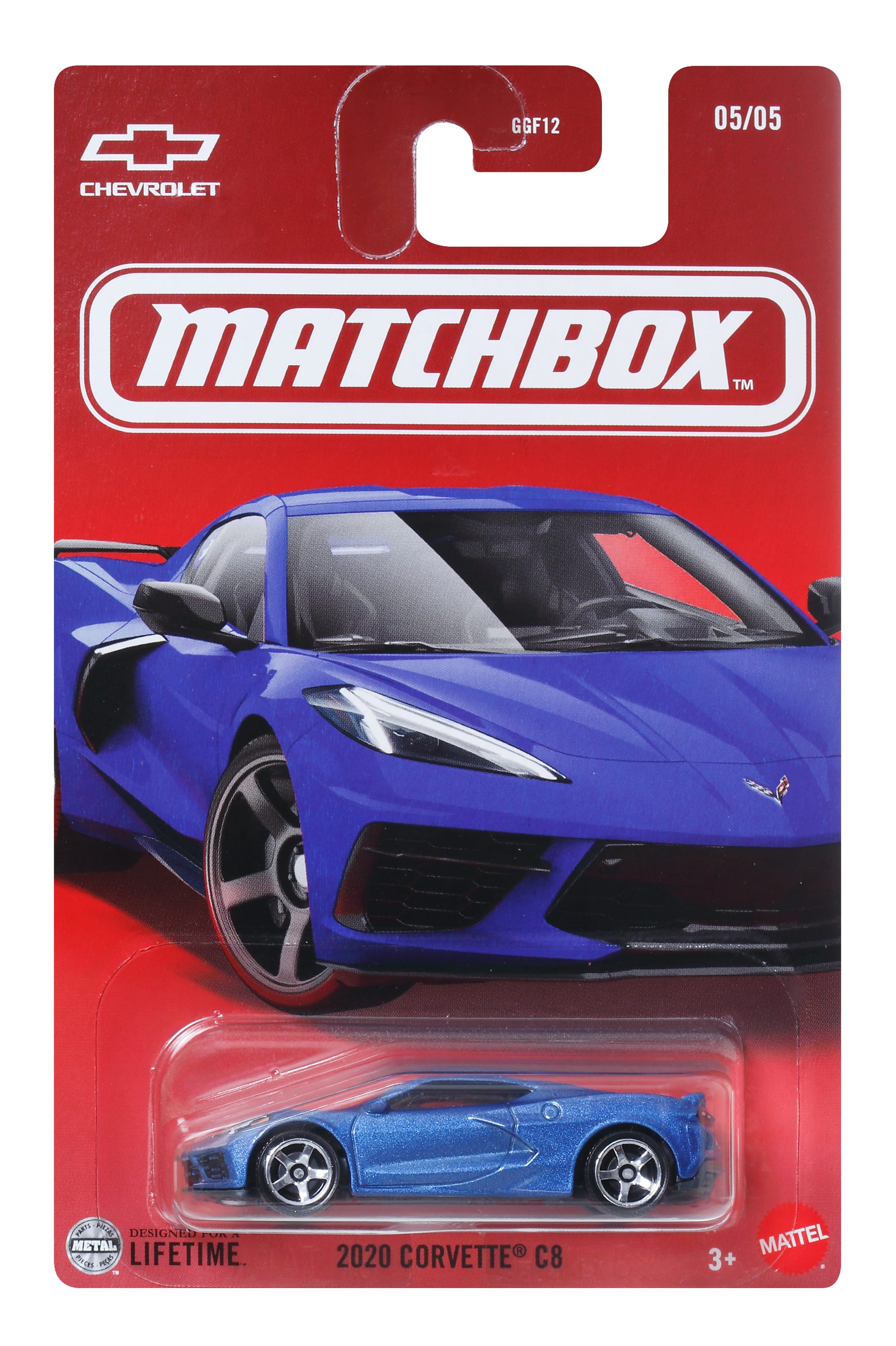 Mattel Matchbox - 2020 Corvette C8 5/5 JCG56 (GGF12) Mattel Matchbox - 2020 Corvette C8 5/5 JCG56 (GGF12)