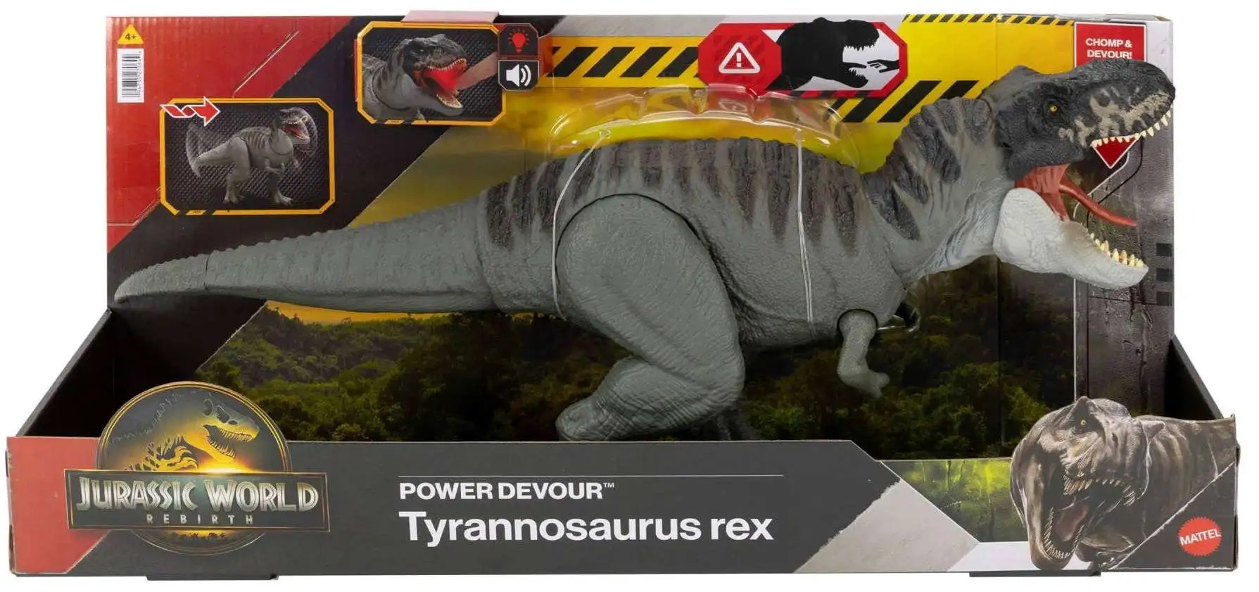Mattel - Jurassic World Rebirth, Power Devour, Tyrannosaurus Rex JCH02