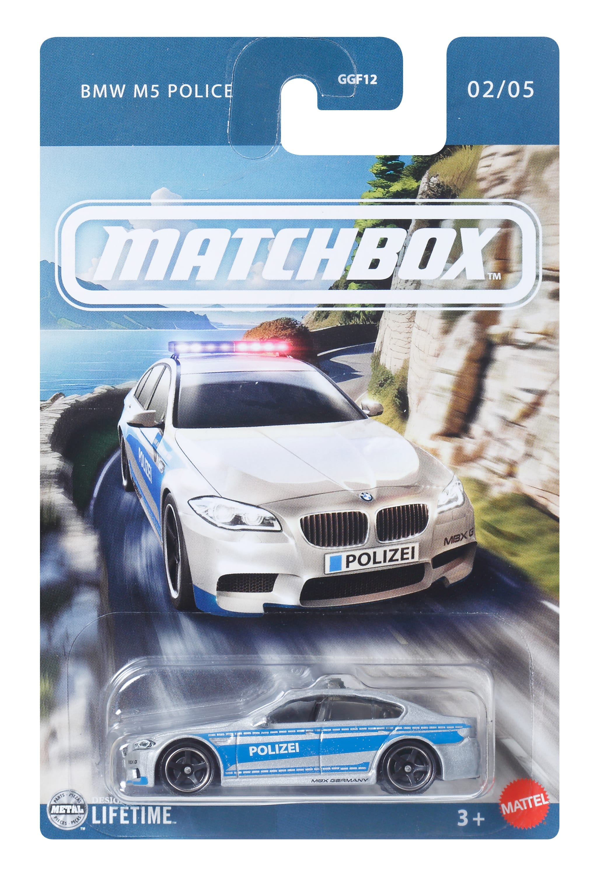 Mattel Matchbox - BMW M5 Police 2/5 JCH20 (GGF12)