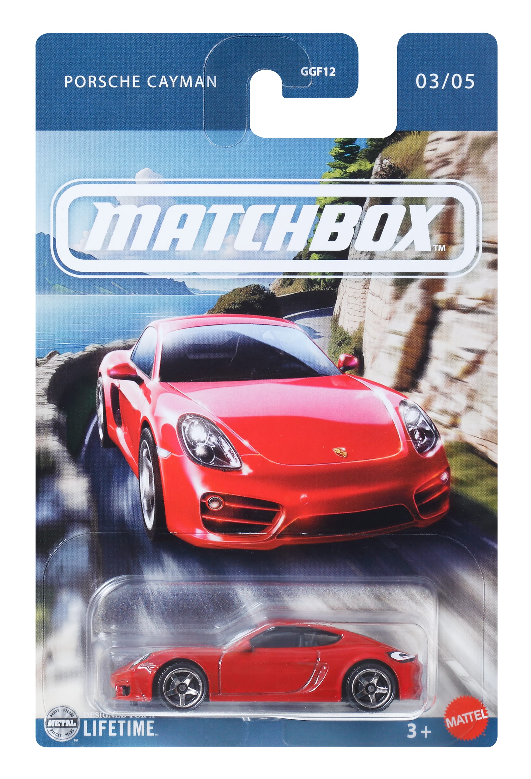 Mattel Matchbox - Porsche Cayman 3/5 JCH22 (GGF12) Mattel Matchbox - Porsche Cayman 3/5 JCH22 (GGF12)